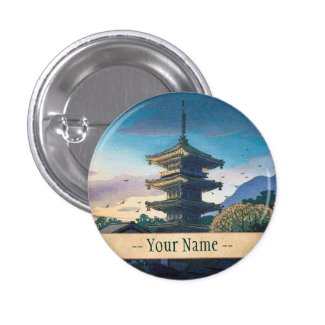 Kyoraku attractions Nomura Yasaka pagoda sunshine Pins