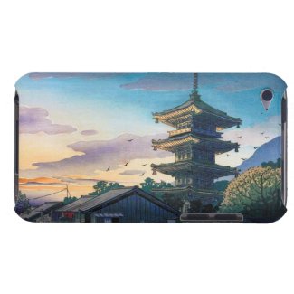 Kyoraku attractions Nomura Yasaka pagoda sunshine iPod Touch Cover