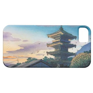 Kyoraku attractions Nomura Yasaka pagoda sunshine iPhone 5 Cover