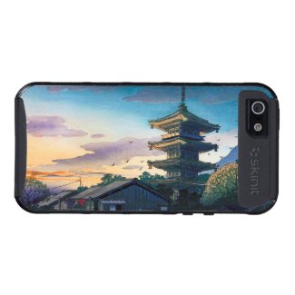 Kyoraku attractions Nomura Yasaka pagoda sunshine iPhone 5 Case