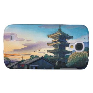 Kyoraku attractions Nomura Yasaka pagoda sunshine Galaxy S4 Covers