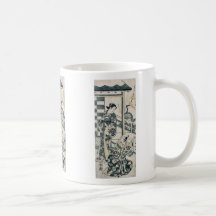 Kyoto appearance  by Torii,Kiyomasu Coffee Mugs