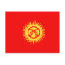Kyrghyzstan Flag Post Card