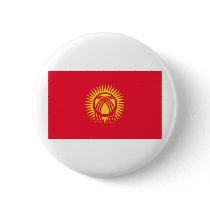 Kyrgystan Button by worldtees Kyrgystan Button