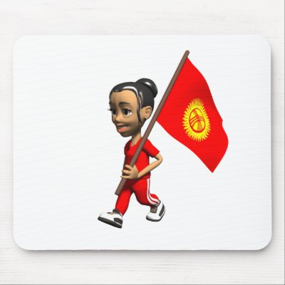 Kyrgystan Mousepad by worldtees