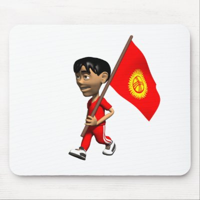 Kyrgystan Mousepad by worldtees
