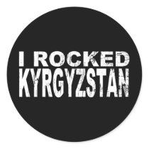 Kyrgystan Sticker by worldtees Kyrgystan Sticker