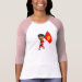 Ladies 3/4 Sleeve Raglan (Fitted)