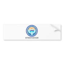 Kyrgyzstan Coat of Arms Bumper Sticker