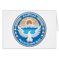 Kyrgyzstan Coat of Arms cards