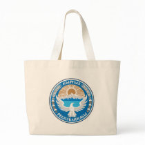 Kyrgyzstan Coat of Arms Tote Bag