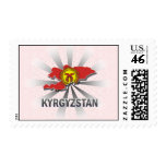 Kyrgyzstan Flag Map 2.0 Stamps