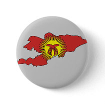Kyrgyzstan flag map buttons