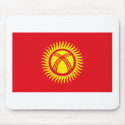 Kyrgyzstan Flag Mousepad