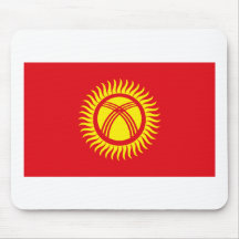 Kyrgyzstan Flag Mousepad