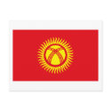 Kyrgyzstan Flag Postcard