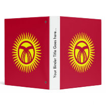 Kyrgyzstan High quality Flag Vinyl Binders