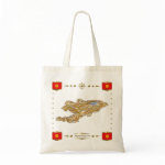 Kyrgyzstan Map Flag Border Bag