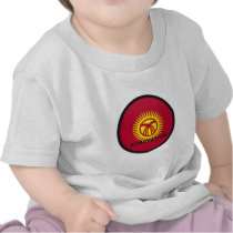 Kyrgyzstan Roundel quality Flag Tshirt