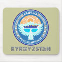 Kyrgyzstani Emblem mousepads
