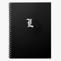 L Black Notebook notebooks