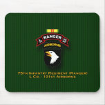 L Co, 75th Infantry - Ranger - 101st Abn - Vietnam Mousepads