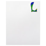 L dragon personalized letterhead