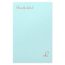 L, From the desk of stationery by Strawberry_Daydreams L, From the desk of stationery