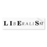 L I, B, E, R A L I, S, M bumper stickers