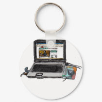 L is for Laptop keychains by allaboutdrums L is for Laptop keychains