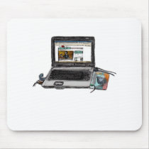 L is for Laptop mousepads by allaboutdrums L is for Laptop mousepads
