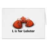 L is for Lobster Cards
