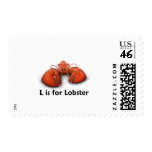 L is for Lobster Stamps