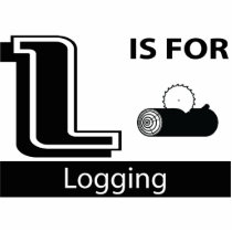 L Is For Logging photo sculptures by busybees L Is For Logging photo sculptures