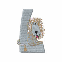 L-Lion embroidered shirts