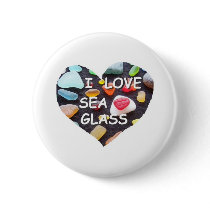 l LOVE SEA GLASS buttons by OdysseySeaGlass l LOVE SEA GLASS buttons