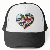 l LOVE SEA GLASS Mesh Hat