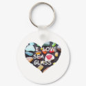 l LOVE SEA GLASS keychains by OdysseySeaGlass l LOVE SEA GLASS keychains