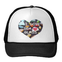 l LOVE SEA GLASS hats