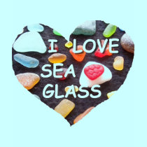 l LOVE SEA GLASS t-shirts