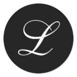 L Monogram Stickers