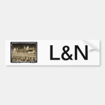 L&N Passenger Depot Bumper Sticker