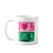 L O V E ---- H A T E COFFEE MUGS