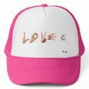 L.O.V.E. hats