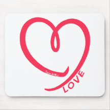 L O V E MOUSE PAD
