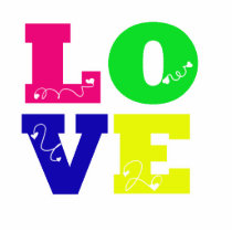 l.o.v.e photo sculptures