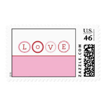 L.O.V.E. - Pink & Red Stamps