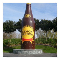 L&P Bottle, Paeroa Print