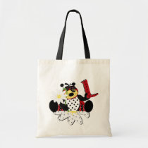 tote-bag, tote, bag, birthday, ladybug, women, shopping, Taske med brugerdefineret grafisk design