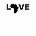 L-VE AFRICA BLACK t-shirts by londonpaige L-VE AFRICA BLACK t-shirts